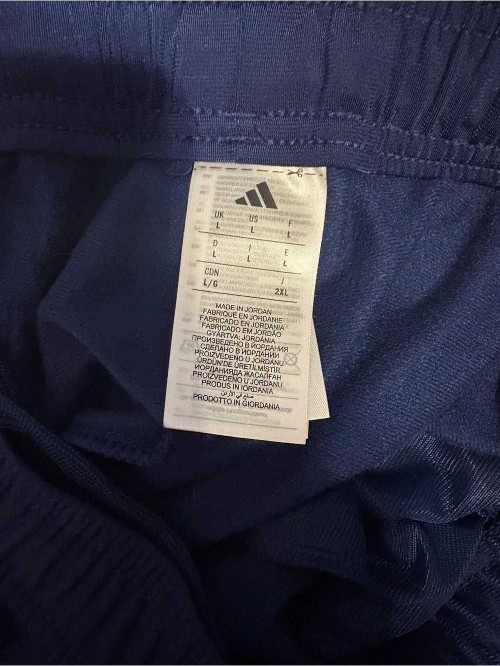 Adidas Navy Blue Athletic Set - pants and zip up - Picture 4 of 10